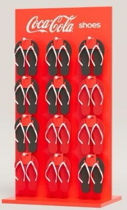 Coca-Cola — Expositor Coca-Cola Shoes